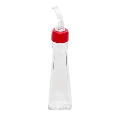 Imagem de Galheteiro Square Para Vinagre 100ml Natural em Plástico Não Quebra Linha Profissional Cook