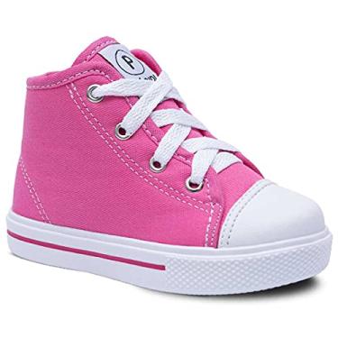 Imagem de Tênis Popstar Infantil Menina Cano Alto 11.49i (Pink, 22)