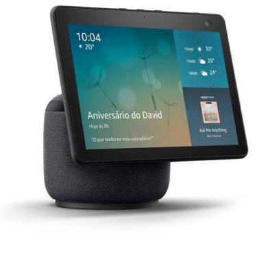 Imagem de Smart Speaker Echo Show Amazon Com Tela 10,1" Hd Movimento E Alexa - P