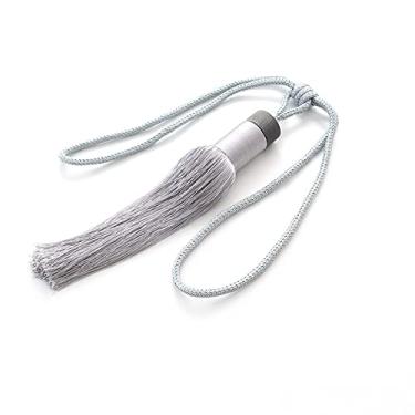 Imagem de Suportes de cortina Cortina de borla cilíndrica simples, cortina de bola pendurada, acessórios de cortina, T5,1 Pçs