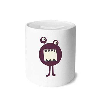 Imagem de DIYthinker Universe and Alien Monster Money Box Ceramic Coin Case Piggy Bank Gift