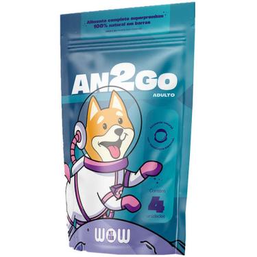 Imagem de Petisco WOW Pet Food AN2GO Carne para Cães Adultos - 4 Unidades