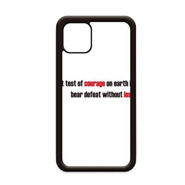 Imagem de Capa The Greatest Test is to Bear Derroat para iPhone 12 Pro Max para Apple Mini Mobile Case Shell