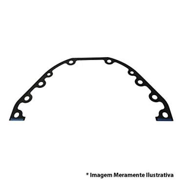 Imagem de Junta Tampa Distribuicao Externa Mercedes Benz 2540 Axor Alojado Retentor 4600110180