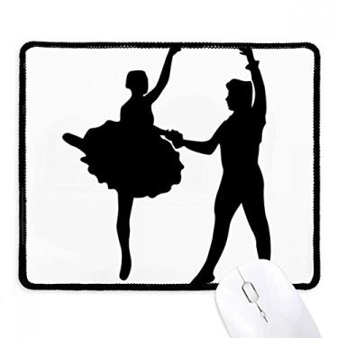 Imagem de Mousepad de dança esportiva com borda costurada para jogos