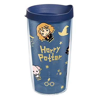 Imagem de Tervis Harry Potter – Copo isolado com berloques de ícones, 473 g, transparente – Tritan