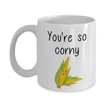 Imagem de You're so corny Mugs - Caneca Corny Pike - Caneca de café - Corny Anniversary / Pai / Mãe/Amigo/namorado/amizade/Natal/Casal/Feriado/Aniversário