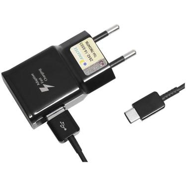 Imagem de Carregador De Celular Samsung Fast Charge Tipo C Preto