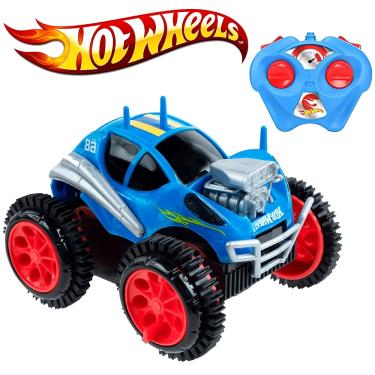 Imagem de Carro Carrinho Controle Remoto Turbo Tumbling Capota Hot Wheels