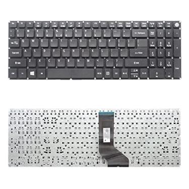 Imagem de Yuchao Teclados de substituição Teclado da versão dos EUA para Acer Aspire E5-532 E5-522 E5-573 E5-574 E5-722 E5-752 E5-772 E5-773 E5-575 V5-591G V3-574G F5-573G E15 E5-582P Acessórios para computado