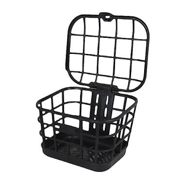 Imagem de Colaxi Cesta de bicicleta dianteira traseira, cesta de bicicleta, bolsa de compras à prova d'água para bicicleta de viagem, cesta de carga para meninos,