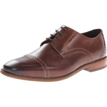 Imagem de Florsheim Sapato Oxford masculino Castellano, Marrom, 9.5