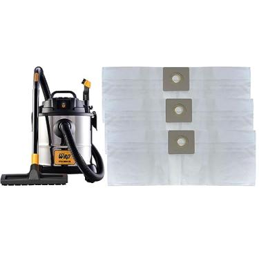 Imagem de Saco Descartável Aspirador Pó Wap Gtw Inox 20 Com 3 Unidades