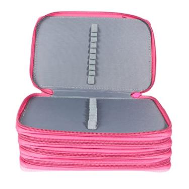 Imagem de NOLITOY 1Pc 72 Caixa De Papelaria Estojo De Lápis De Cor Estojo De Lápis De Cor Estojo De Lápis De Cor Bolsa De Lápis Estojo De Caneta 72 Slots Bolsa De Lápis 72 Slots Bolsa De Caneta