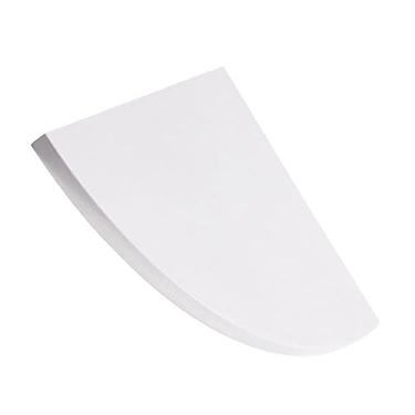 Imagem de RUNROTOO 1 pç Prateleira de ventilador triangular prateleiras flutuantes de canto prateleiras de garagem de madeira prateleiras de parede prateleiras de parede estante branca prateleiras de arame montada na parede suporte de parede prateleiras de banheiro