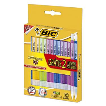 Imagem de Lapiseira BIC Shimmers 0,7mm, Multicor, Corpo Colorido Brilhante, Hexagonal, Leve 14 Pague 12, 891946