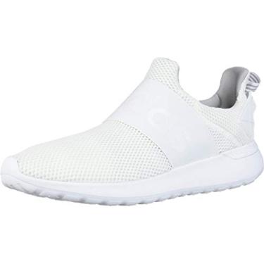 Imagem de adidas Tênis de corrida unissex infantil Lite Racer Adapt, Branco, 22