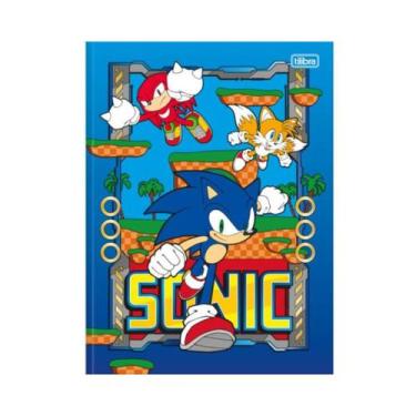 Imagem de Caderno Brochura Sonic 80 Folhas Grande 1 Matéria Tilibra