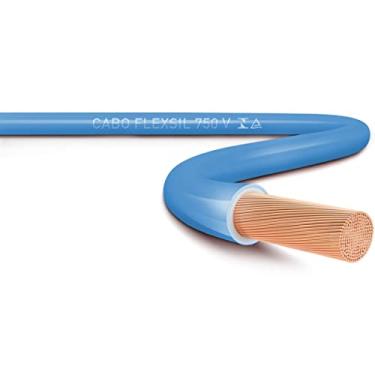 Imagem de Cabo Flexivel Flexsil 750V 6,00MM² 100M Azul