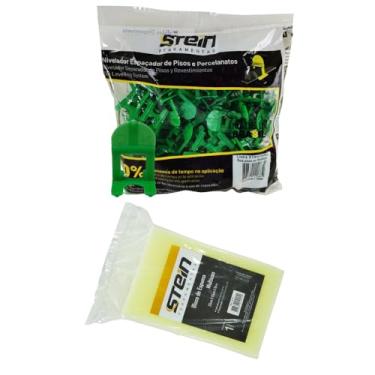 Imagem de Kit 1000 Peças Espaçador Nivelador de Pisos e Porcelanato Stein (1mm)