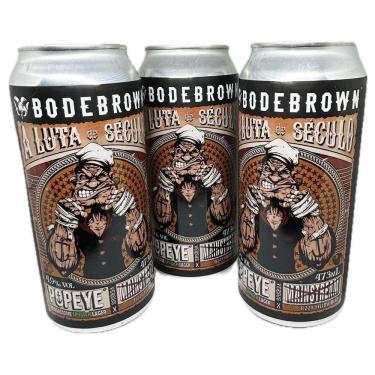 Imagem de 3 Cerveja Popeye Larger 473Ml Puro Malte Progressive Pilsner