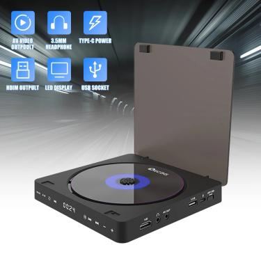 Imagem de DVD Player para TV  CD  VCD  HD 1080P  Leitores de Vídeo  Suporte HDMI  Conexão AV com Entrada USB