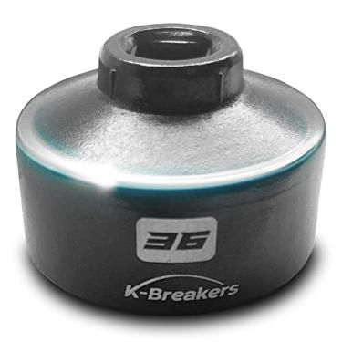 Imagem de K-Breakers Conjunto de ferramentas de chave de tampa de filtro de óleo de 36 mm inclui 24 mm, 27 mm, 29 mm, 30 mm, 32 mm, 36 mm, 38 mm, 64 mm kit de soquete de remoção de carcaça de filtro de óleo para Toyota, BMW, Mercedes, VW