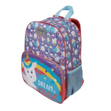 Imagem de Mochila Escolar Infantil Dermiwil Container Dream Magic Unicórnio - 60689-Feminino