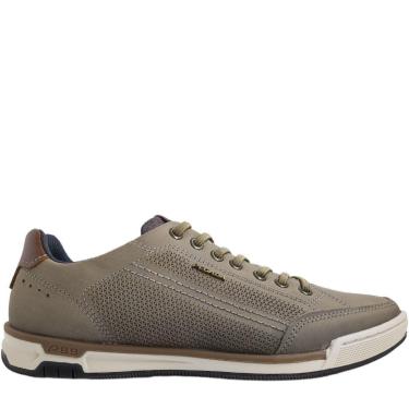 Imagem de Sapatênis Masculino em Couro Casual Dia a Dia Amortech Pegada 119506-Masculino