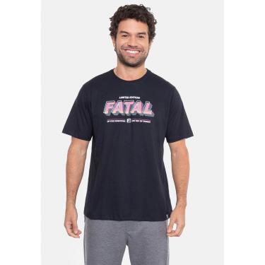 Imagem de Camiseta Fatal Estampada Meta Masculino-Masculino