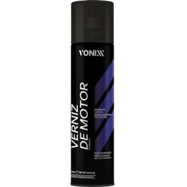 Imagem de Verniz de Motor Spray 400ml da Vonixx, Proteção Duradoura e Acabamento Brilhante para Motor de Veículo