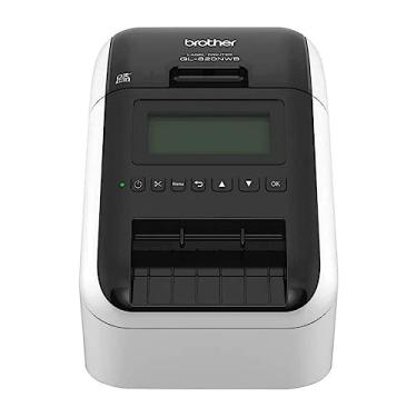 Imagem de Impressora de Etiqueta Brother USB Wi-fi Bluetooth RJ45 Branco/Preto - QL820NWB