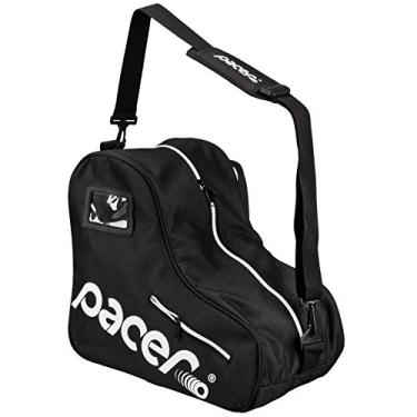 Imagem de Pacer Skate Shape Bags – Ótimo para patins de quádruplos rolos ou em linhas internas, Preto