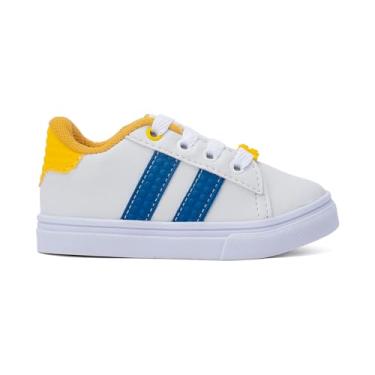 Imagem de Tenis Menino Infantil Confortavel block 3469 Masculino (Amarelo, BR, Criança de 4 a 8 anos, Numérico, 27)