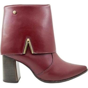 Imagem de Bota Feminina Cano Baixo Casual Dia a Dia Bico Fino Ramarim 2458102-Feminino