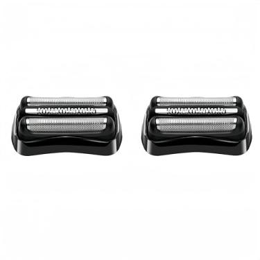 Imagem de Pacote com 2 cabeças de substituição da série 3 21B, lâmina de barbear e cortador compatível com cabeças de substituição de barbeador S3 3040s 300s, 310s, 320s, 3050cc 360s 370cc-4, 3090cc etc