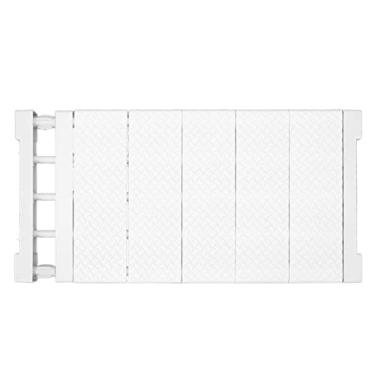 Imagem de Prateleira de Tensão Ajustável, Rack que Economiza Espaço para Guarda-roupa, 24 Cm de Largura, Suporte 20 Kg, Leve e Compacto, Fácil de Instalar, Adequado (50‑80 cm/19,7‑31,5