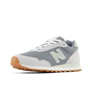 Imagem de New Balance Tênis feminino 515 V3, Aço/Quartzo Cinza/Prata Musgo, 5