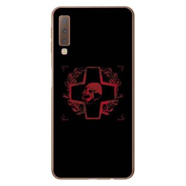 Imagem de Capa Adesivo Skin023 Verso Para Samsung Galaxy A7 2018 - KawaSkin