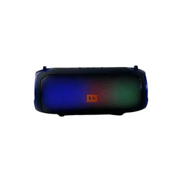 Imagem de Caixa De Som Xertmt Led Bluetooth 5.1 Portátil Sd Bass Boost - Pecks, 