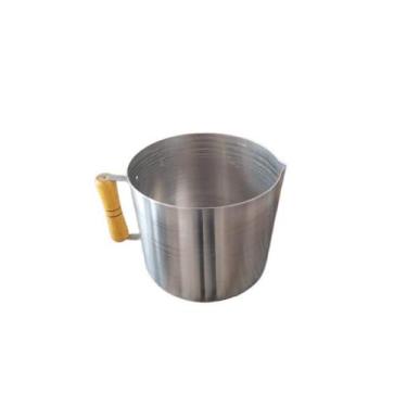 Imagem de Caneca Canecao Extra N 20 Leiteira Fervedor Em Aluminio E Cabo De Made