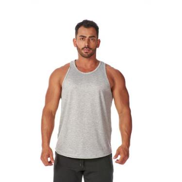 Imagem de Regata Tradicional Academia Masculina Esportiva Caminhada Corrida Leve