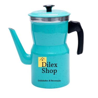 Imagem de Bule Cafeteira Café Chá Leite  Alumínio Bico Grande 1900 Ml - DA ALUMI