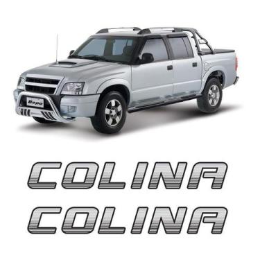 Imagem de Par de Adesivos Colina S10 Emblema Porta Lateral - SPORTINOX