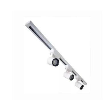 Imagem de Kit Trilho Eletrificado 1 Metro Com 3 Spots 7w BF - Bela Home