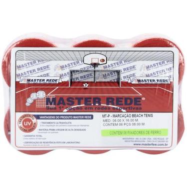 Imagem de Faixa de Marcação para Beach Tennis -  Master Rede, Vermelho