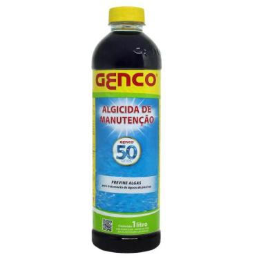 Imagem de Algicida De Choque Genco 1L Elimina Algas