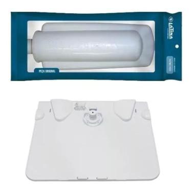 Imagem de Kit Suporte Tampa Encaixe + Filtro P355 Purificador Latina