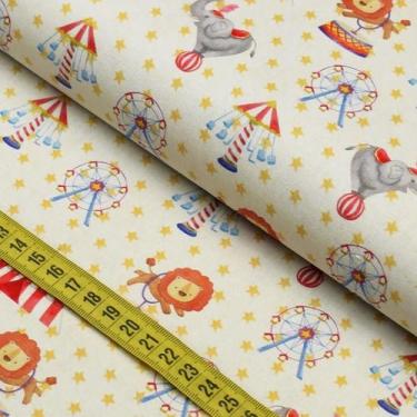 Imagem de Tecido Estampado Para Patchwork - Circo Cor 2754 (0,50X1,50) - CÍRCULO