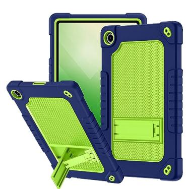 Imagem de Hoibon Capa para Walmart Onn 10.4 Tablet Pro 2023 Mode l: 100110603 – Capa resistente com alça de ombro embutida para crianças, capa rígida para tablet Pro Onn de 10,4 polegadas (verde-marinho)